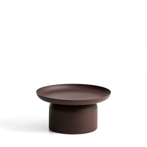 Kave Home Ronde Salontafel Arcola 70cm - Bruin