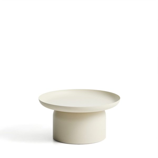 Kave Home Ronde Salontafel Arcola 70cm - Ecru