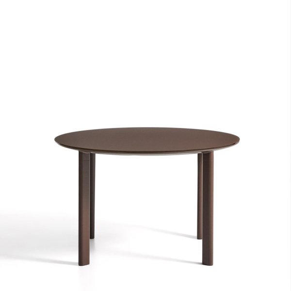 Kave Home Ronde Tuintafel Erice 120cm - Bruin