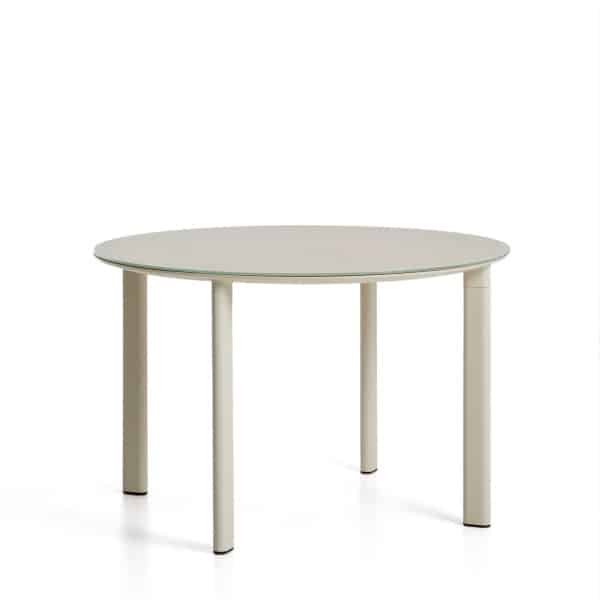 Kave Home Ronde Tuintafel Erice 120cm - Ecru