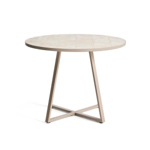 Kave Home Ronde Tuintafel Tella 120cm - Beige