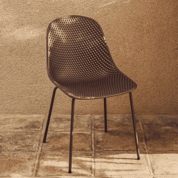 Kave Home Tuinstoel 'Quinby' kleur Bruin