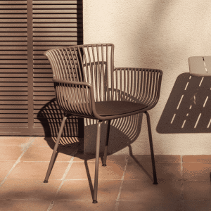 Kave Home Tuinstoel 'Surpika' kleur Bruin