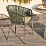 Kave Home Tuinstoel Yanet - Donkergroen