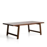 Kave Home Tuintafel Itani Acaciahout, 240 x 100cm - Bruin