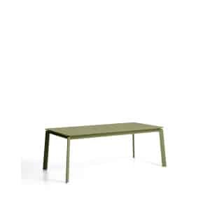Kave Home Uitschuifbare Tuintafel Brela 205/287 x 100cm - Groen