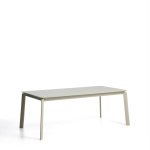 Kave Home Uitschuifbare Tuintafel Brela 205/287 x 100cm - Naturel