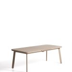 Kave Home Uitschuifbare Tuintafel Izola 220/280 x 100cm - Taupe