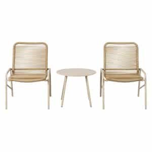 LIVARNO Tuinset 3-delig (Beige)