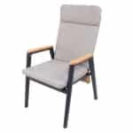 Masonville verstelbare dining stoel midnight grey natural brown Oosterik Home - Oosterik home