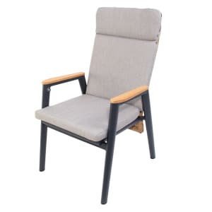 Masonville verstelbare dining stoel midnight grey natural brown Oosterik Home - Oosterik home