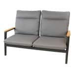 Merino lounge 2-zitsbank midnight grey Oosterik Home - Oosterik home