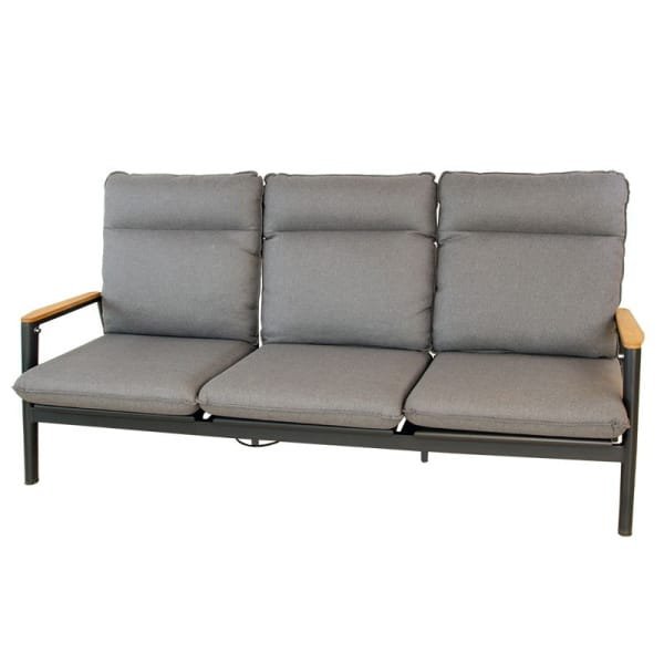 Merino lounge 3-zitsbank midnight grey Oosterik Home - Oosterik home