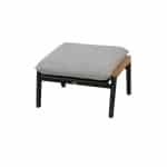 Merino voetenbank midnight grey sunny creme Oosterik Home - Oosterik home