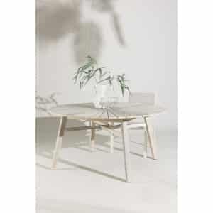 Nohr Ronde Tuintafel Enrico Acaciahout, 150cm - Naturel