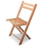 Premium houten klapstoel 36 x 36 x 93 cm