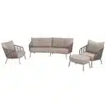 Puglia loungeset incl. voetenbank