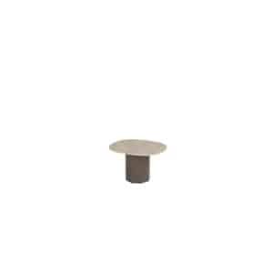 Sofie coffee tafel terre keramiek 50 x 60 cm poten met blad 4SO - 4so