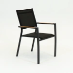 Stapelstoel Games grijs