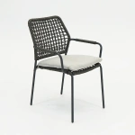 Swifty dining stoel c.black/ TPU grey/ valley sand