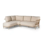 Tierra Outdoor Loungeset Fresca Organic Champagne Right