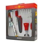 WOLF-Garten multi-star miniset p 262 tuinset (rood/grijs, 5-delig)