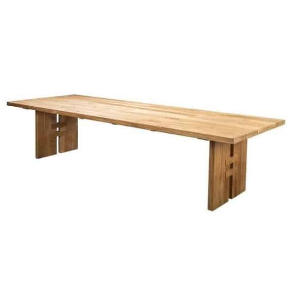 Zen tafel 300x100cm teak Yoi - Yoi
