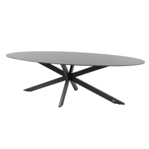 4SO Privada Tafelframe Antracite Met Privada Tafelblad HPL Slate Antracite 240 x 107 cm - 4so