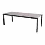 Goa Tafelframe Antracite Met HPL Tafelblad Slate Antracite 220 x 95 cm 4SO - 4so