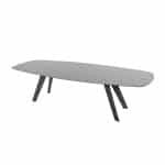 Montana Tafelframe Antracite Met Montana Tafelblad Ceramic Terrazzo 280 x 113 cm 4SO - 4so