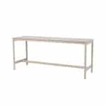 Soho high dining tafel latte keramiek 220x75x95 cm Taste - Taste