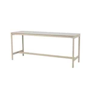 Soho high dining tafel latte keramiek 220x75x95 cm Taste - Taste