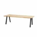 Taste Ambassador diningtafel Teak Antracite 240 x 100 cm 4SO - 4so