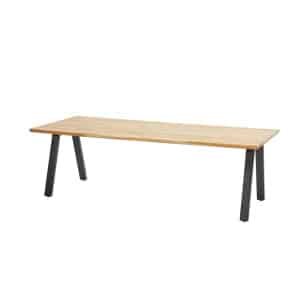 Taste Ambassador diningtafel Teak Antracite 240 x 100 cm 4SO - 4so